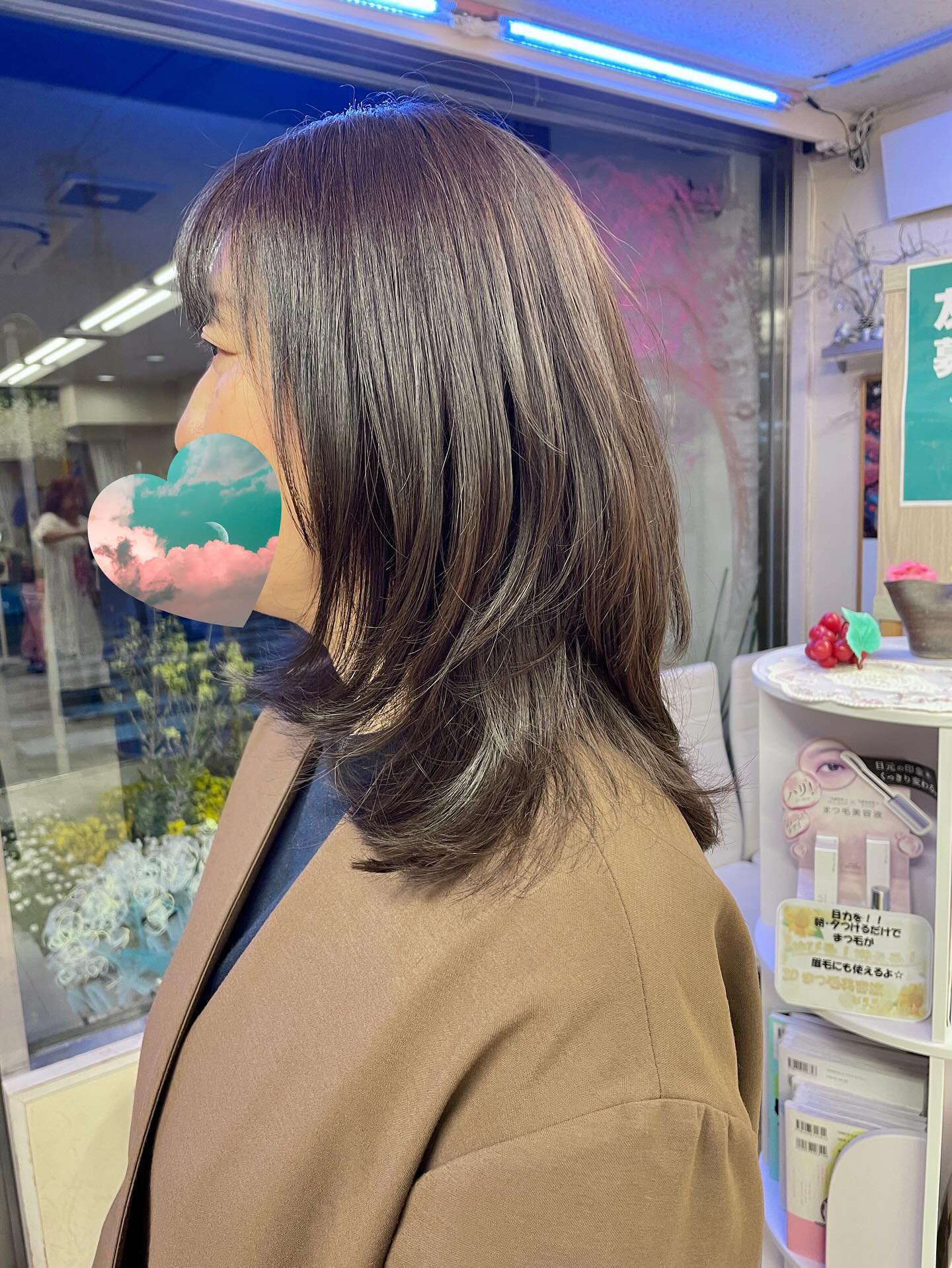 【篠崎】ひし形シルエットができるくびれミディアム‪·͜· ❤...