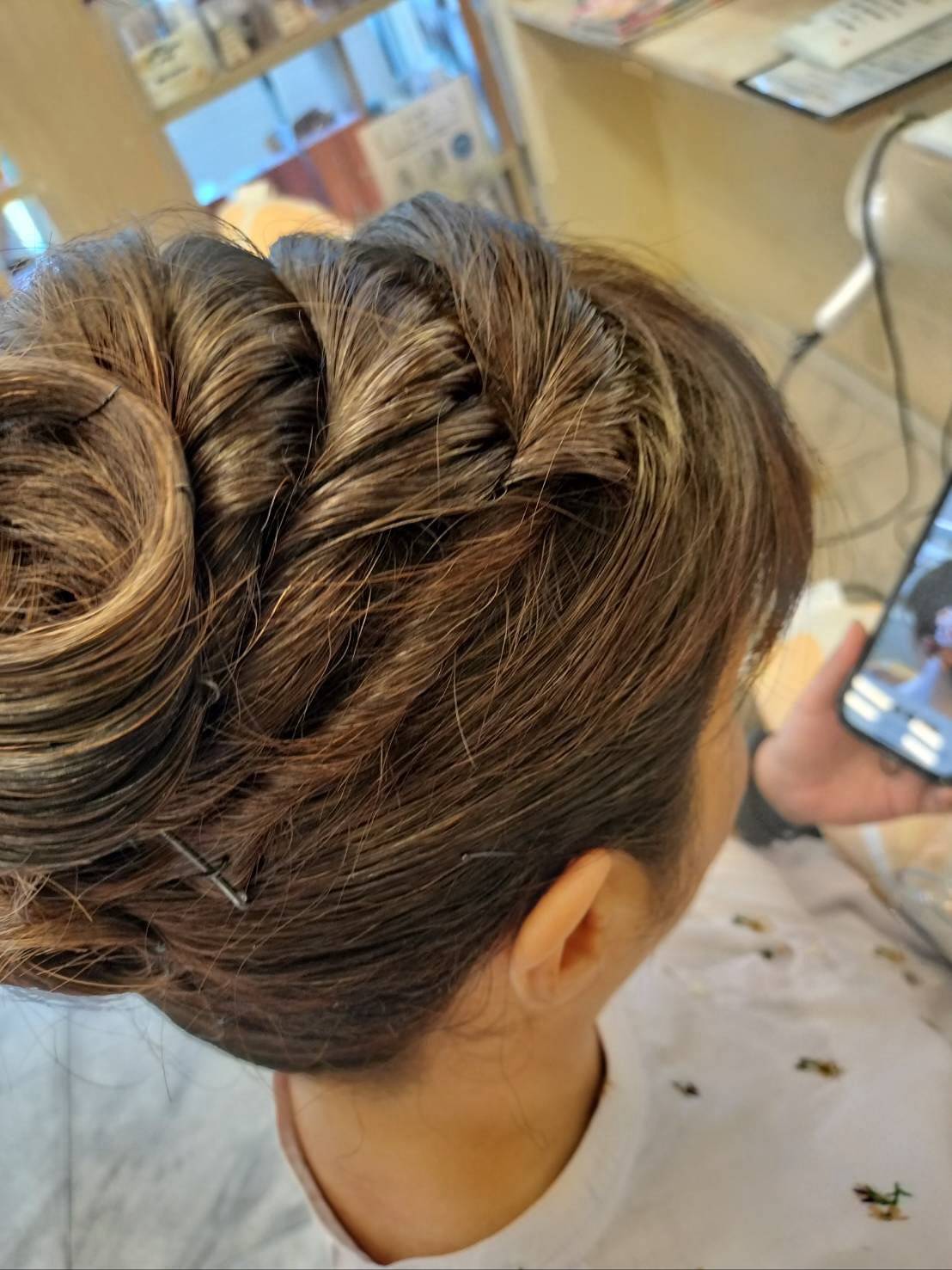 【篠崎】お祭り行く前にヘアセット!