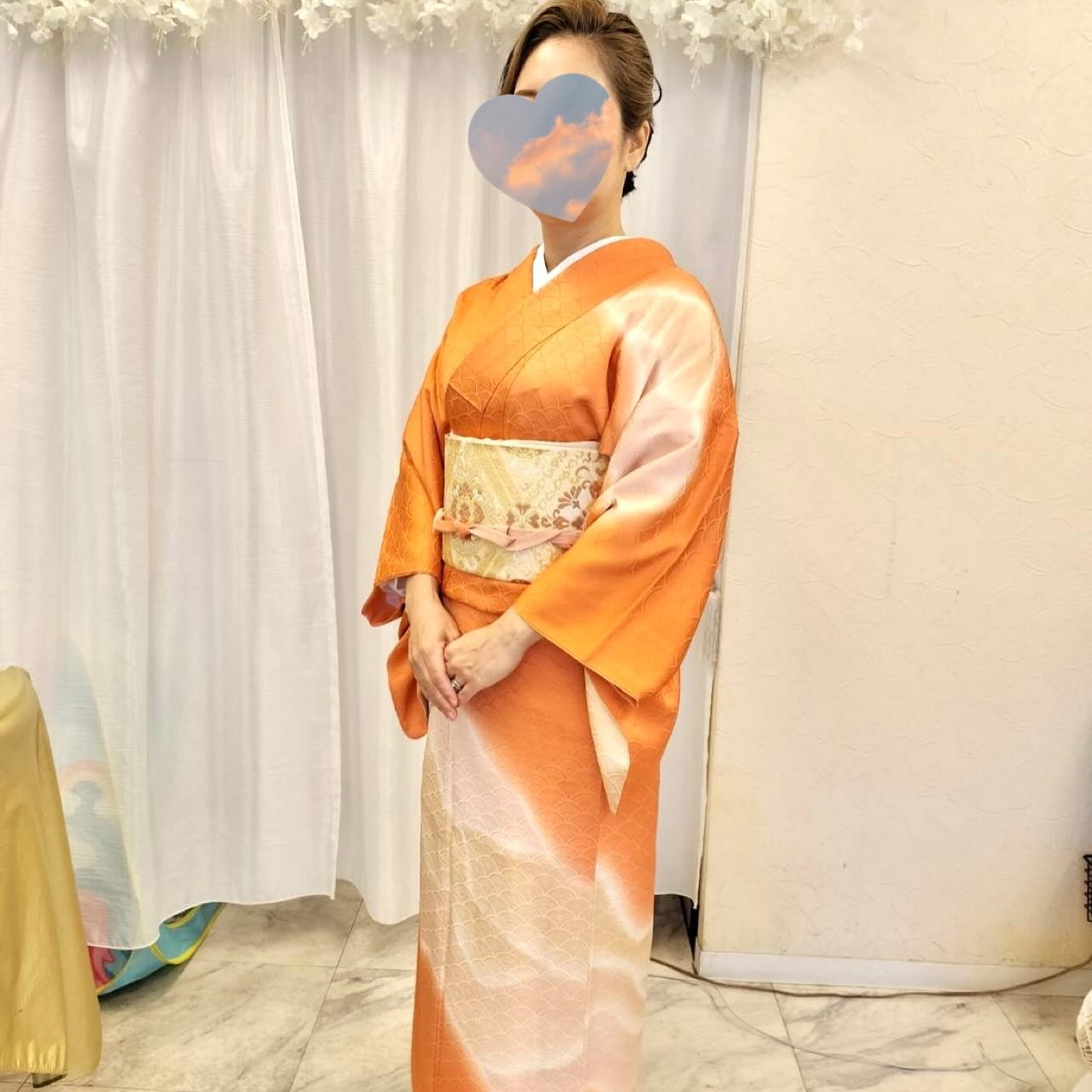 【篠崎】お祝い事のヘアセット＆着付け✨