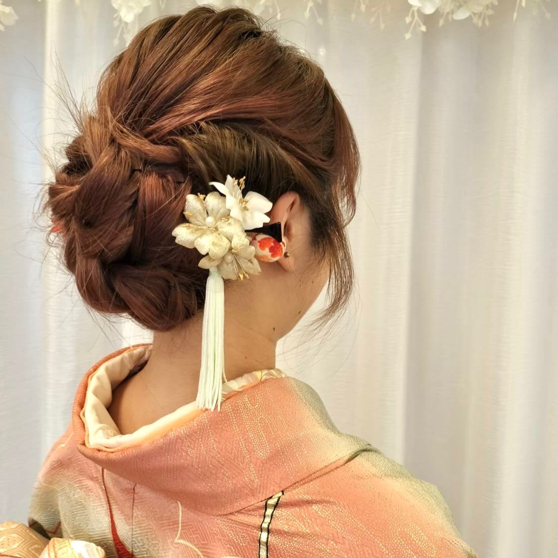 【篠崎】お祝い事のヘアセット＆着付け✨