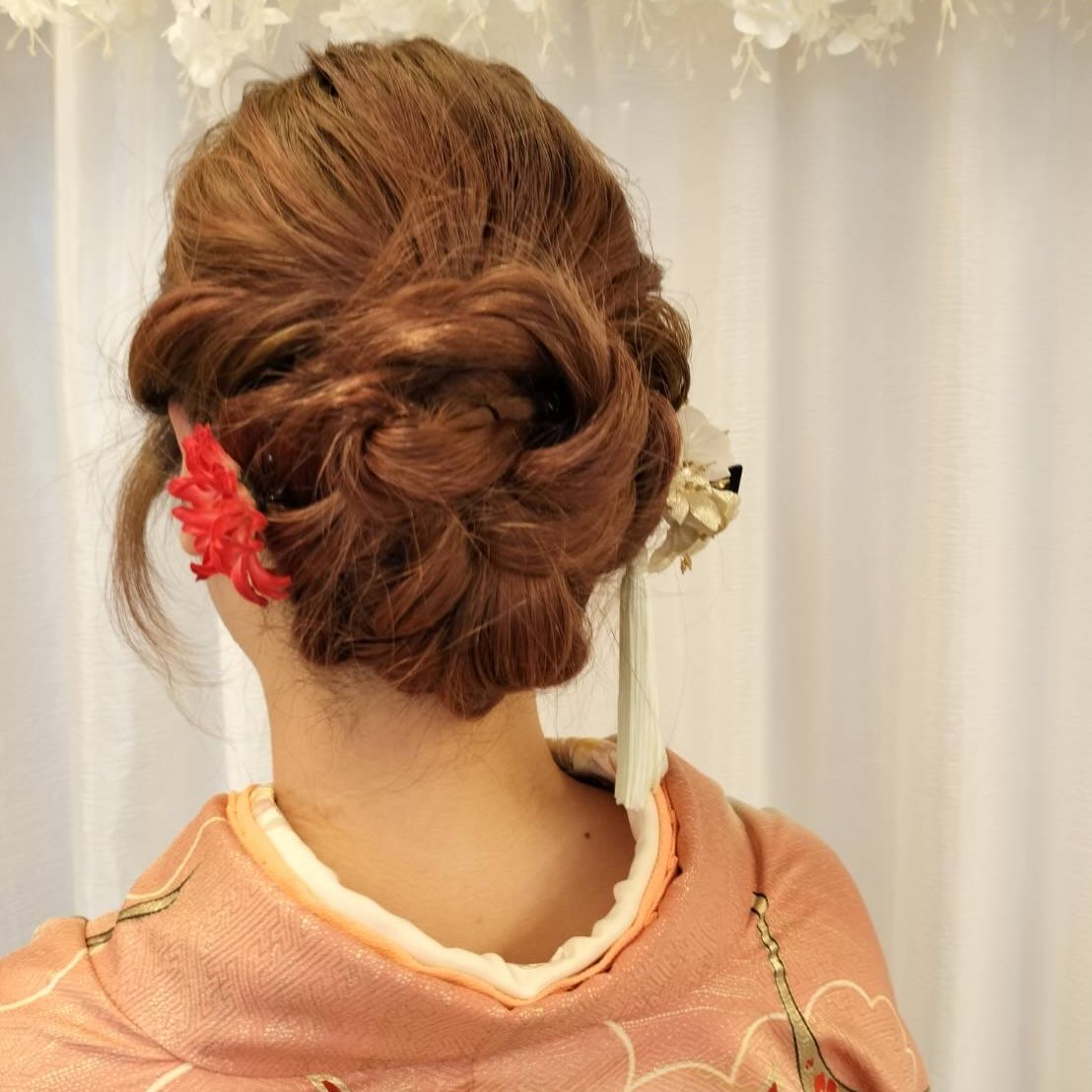 【篠崎】お祝い事のヘアセット＆着付け✨