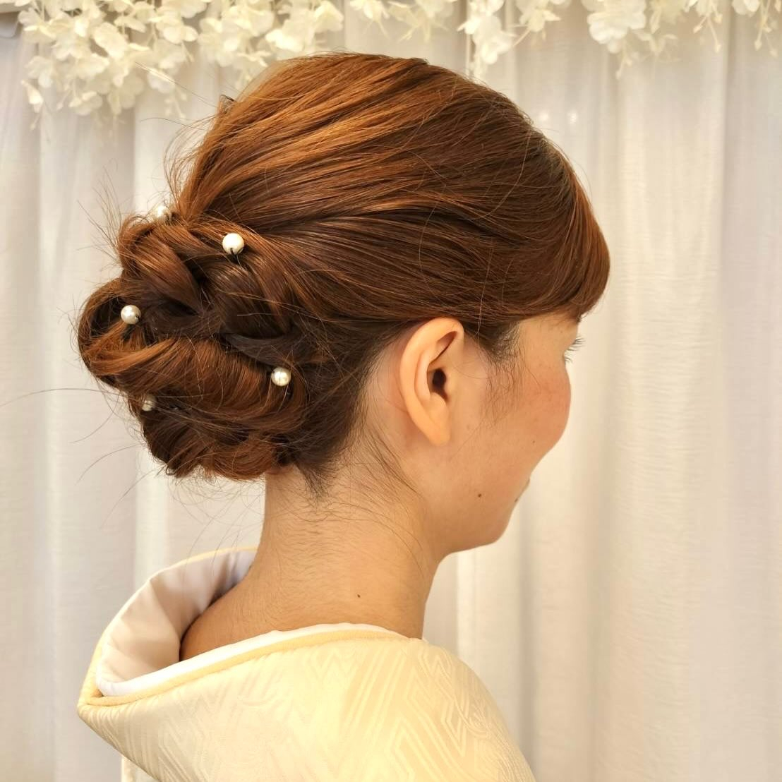 【篠崎】お祝い事のヘアセット＆着付け✨