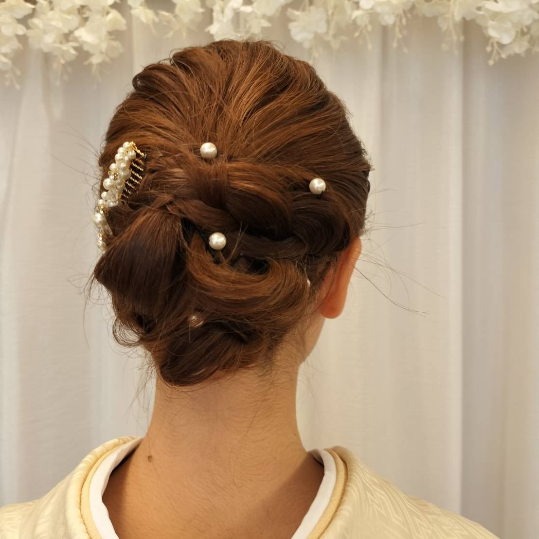 【篠崎】お祝い事のヘアセット＆着付け✨