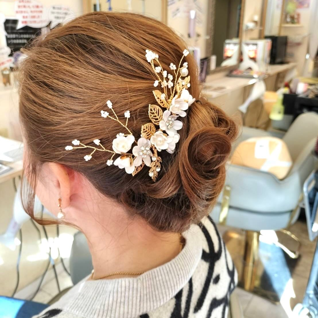 【篠崎】お祝い事のヘアセット＆着付け✨