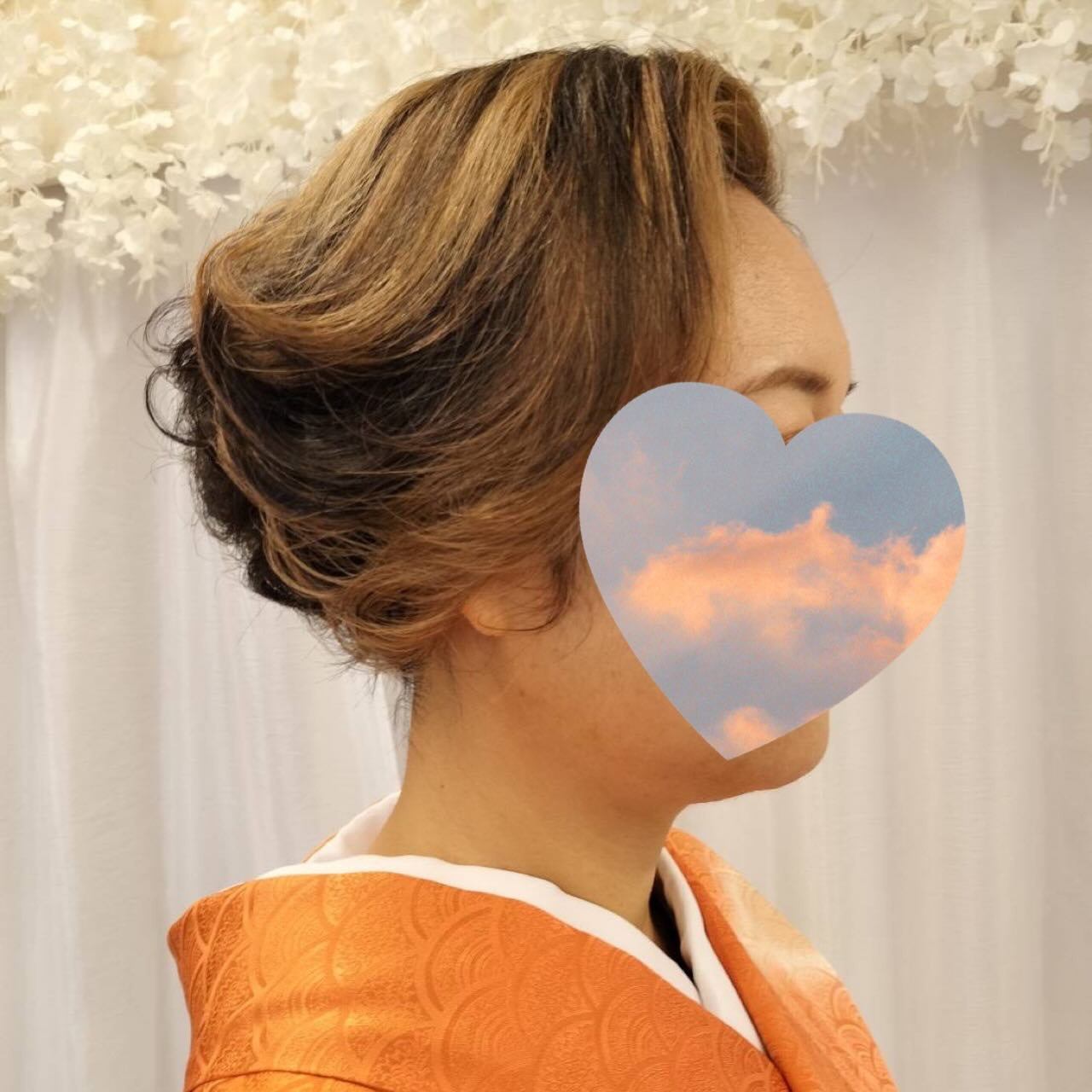 【篠崎】お祝い事のヘアセット＆着付け✨