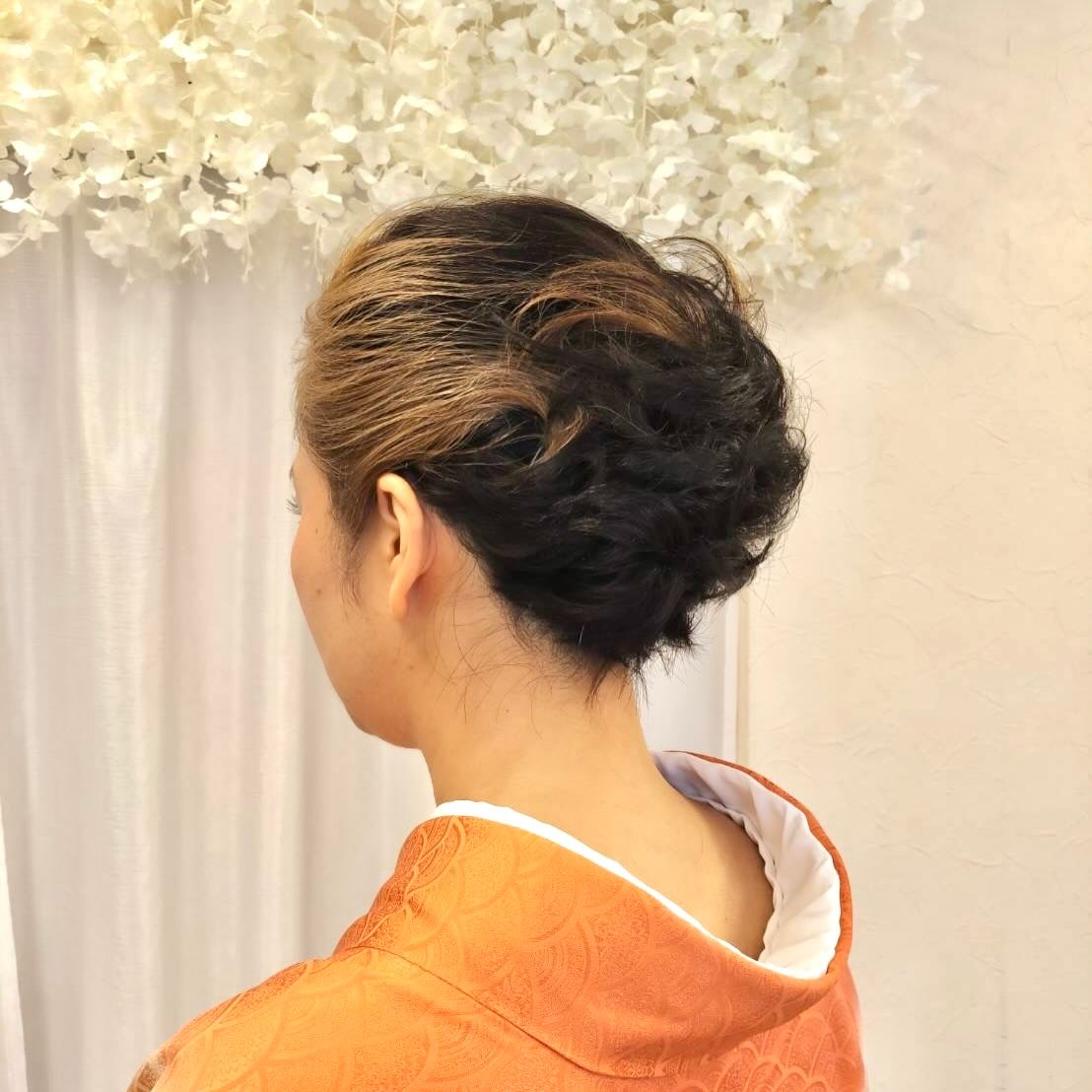 【篠崎】お祝い事のヘアセット＆着付け✨