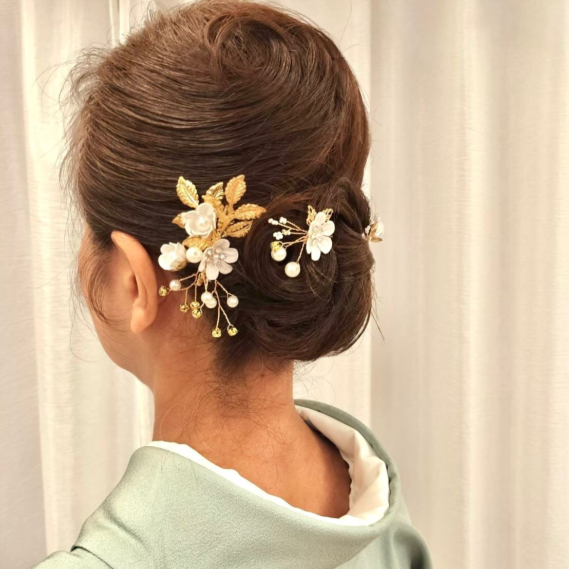 【篠崎】お祝い事のヘアセット＆着付け✨