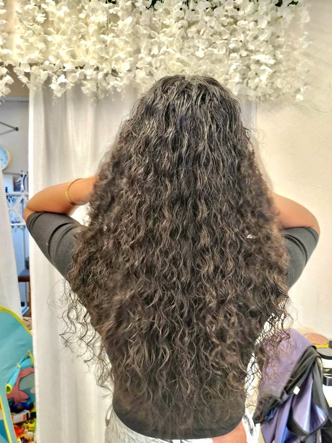 【篠崎】ロングのスパイラルパーマ👩🏻‍🦱