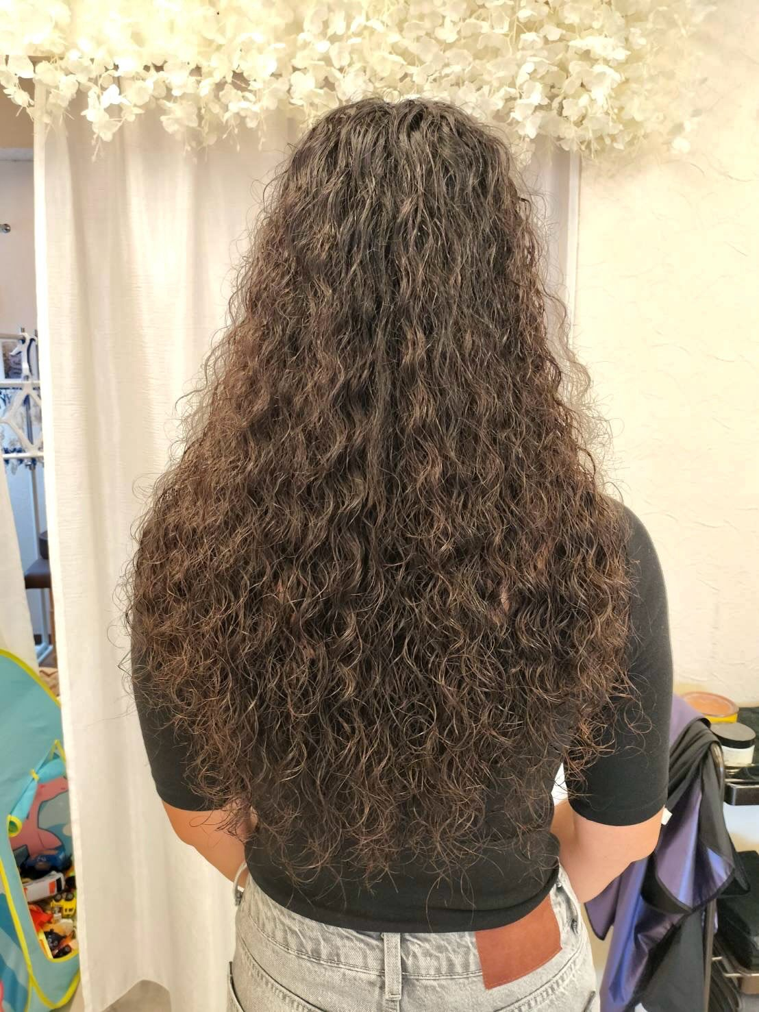 【篠崎】ロングのスパイラルパーマ👩🏻‍🦱